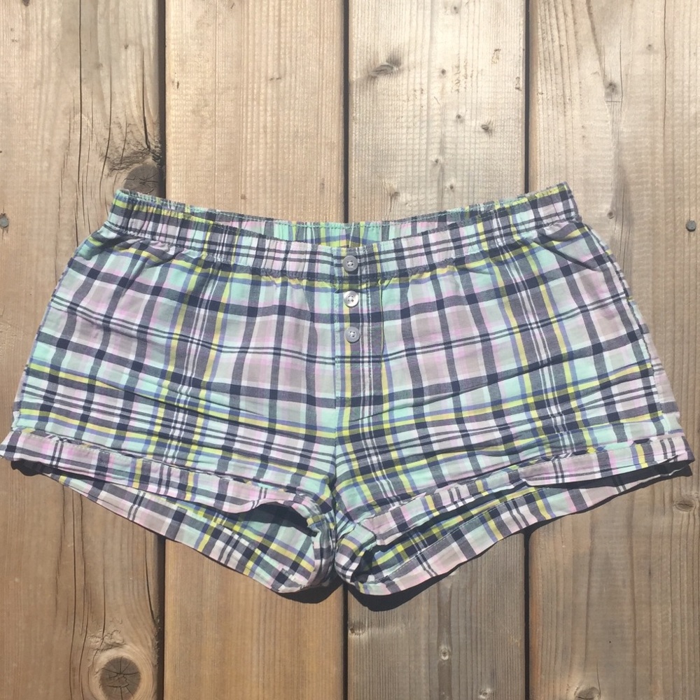☀️2 for 10☀️ Plaid Pyjama Shorts Size XS